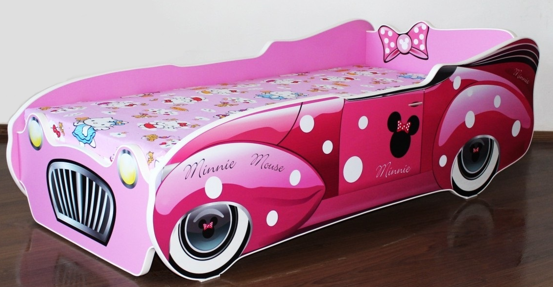 Minnie mouse 2024 car bed