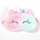 Fluffy Unicorn Eyes Sleep Mask