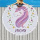 Round Beach Unicor Towel