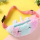 Cute Fluffy Unicorn Waist Bag