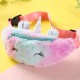 Cute Fluffy Unicorn Waist Bag