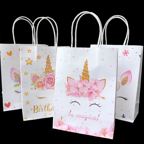 Unicorn Paper Bag - Different Designs