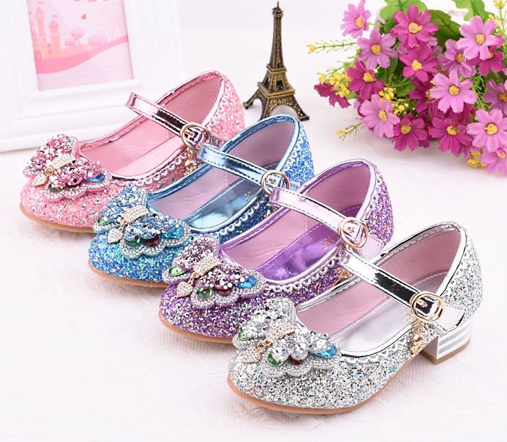 Girls deals butterfly shoes