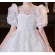 Sparkling White Princess Dress