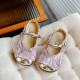 Baotou Elegant Half Slippers for Girls